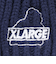 エクストララージ（XLARGE）帽子 SLANTED OG リブ ニットキャップ 101254051002-NAVY