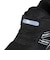 ムーンスター（MoonStar）ジュニア スポーツシューズ ベルクロ ベルト付き スニーカー SS J7195F WS ブラック 12240646 F WS