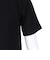 リブ 半袖Tシャツ 2枚組 792-5934001 BLACK
