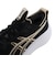 アシックス（ASICS）ランニングシューズ ジョギングシューズ ゲルニンバス 28 エクストラワイド ブラック グレー 1011C145.002