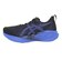 アシックス（ASICS）ランニングシューズ ジョギングシューズ ノヴァブラスト 5 ワイド ブラック ブルー 1011B975.004