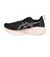 アシックス（ASICS）ランニングシューズ ジョギングシューズ ノヴァブラスト 5 ブラック ピンク 1012B765.003