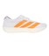 アディダス（adidas）ランニングシューズ トレーニングシューズ 部活 アディゼロ アディオス 9 ランニング ホワイト オレンジ NKL80-JQ0777