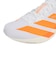 アディダス（adidas）ランニングシューズ トレーニングシューズ 部活 アディゼロ アディオス 9 ランニング ホワイト オレンジ NKL80-JQ0777
