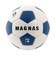 スフィーダ（SFIDA）サッカーボール 小学生用 4号球 JFA検定球 MAGNAS 土グラウンド用 SB-25MN03 WHT/BLU