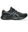 アシックス（ASICS）ランニングシューズ ジョギングシューズ ゲル エキサイト 11 ブラック グレー 1011C080.002 スポーツ シューズ
