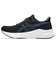 アシックス（ASICS）ランニングシューズ ジョギングシューズ バーサブラスト 4 ワイド ブラック ブルー 1011B982.002 スポーツ シューズ