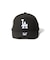 ニューエラ（NEW ERA）メッシュキャップ ユース 9FORTY A-Frame Black & White モノトーン ロサンゼルス・ドジャース 1467…
