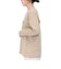 エックスガール（X-gir）サークル ロゴ ロングスリーブ Tシャツ 155253013006-BEIGE