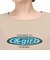 エックスガール（X-gir）サークル ロゴ ロングスリーブ Tシャツ 155253013006-BEIGE