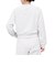 エックスガール（X-gir）カレッジ ロゴ ショート クルーネック スウェットシャツ 155253012004-OFF WHITE