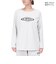 エックスガール（X-gir）サークル ロゴ ロングスリーブ Tシャツ 155253013006-OFF WHITE