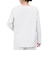 エックスガール（X-gir）サークル ロゴ ロングスリーブ Tシャツ 155253013006-OFF WHITE