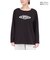 エックスガール（X-gir）サークル ロゴ ロングスリーブ Tシャツ 155253013006-BLACK