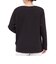 エックスガール（X-gir）サークル ロゴ ロングスリーブ Tシャツ 155253013006-BLACK