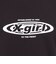 エックスガール（X-gir）サークル ロゴ ロングスリーブ Tシャツ 155253013006-BLACK
