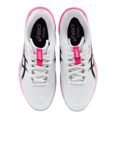 ASICS バレーボールシューズ 26.5㎝　ホワイト/ピンク アシックス（ASICS）バレーボールシューズ V-SWIFT FF 5 Vスイフト