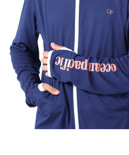 オーシャンパシフィック（Ocean Pacific）ラッシュガード 長袖 ジップ