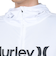 ハーレー（HURLEY）ラッシュガード 長袖 パーカー RASH ONE AND ONLY MRG2310036-WHT 速乾 UVカット