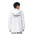 ルーカ（RVCA）ラッシュガード 長袖 HEX BOX サーフ ジップアップフーディー BF041875 WHT