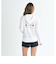 ロキシー（ROXY）ラッシュガード 長袖 HISTORICAL LOGO HOODIE ラッシュガード 25SPRLY251032WHT