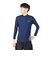 フットマーク（FOOTMARK）ラッシュガード 長袖 UVカット UPF50+ 紫外線対策 ハイネック 0242302NVY