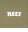 リーフ（REEF）ラッシュガード 半袖 ロゴ ラッシュ半袖Tシャツ RFTEM2321-OLV