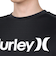 ハーレー（HURLEY）ラッシュガード ノースリーブ UVカット UPF50+ 紫外線対策 RASH ONE AND ONLY MRG2310035-BLK