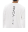 ルーカ（RVCA）ラッシュガード 長袖 ESCAPE SFLT BF041876 WHT