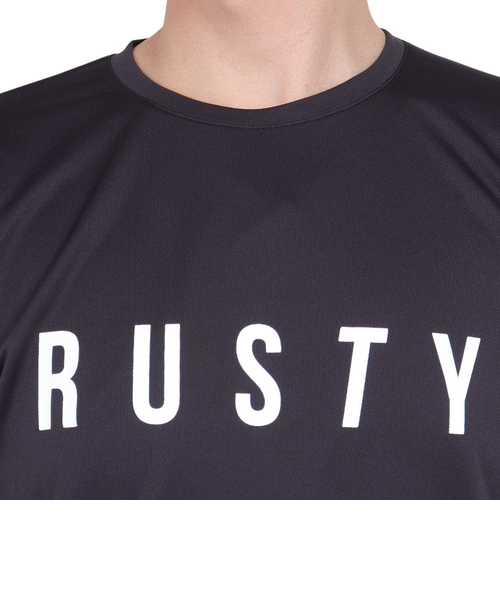 ラスティ ラスティ（RUSTY）ラッシュガード UVメッシュ 長袖Tシャツ 水陸両用