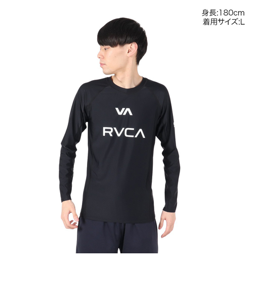 ルーカ（RVCA）ラッシュガード 長袖 VA RASH ロングスリーブ BF041880