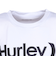 ハーレー（HURLEY）ジュニア ラッシュガード 半袖 ONE AND ONLY Tシャツ BRG2331001-WHT