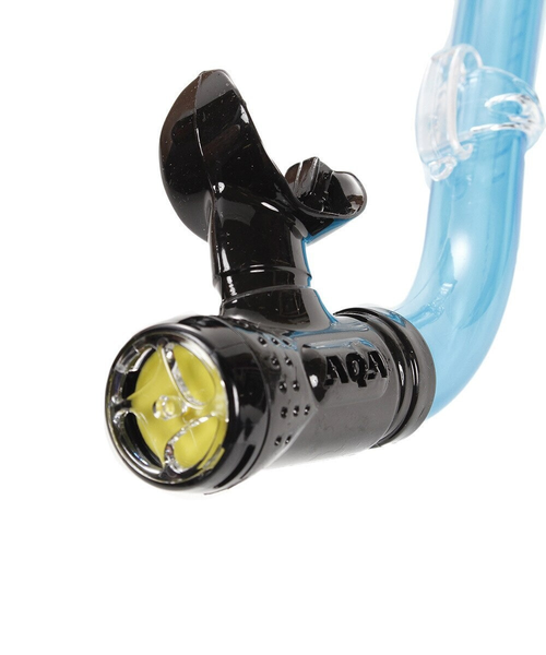 アクア（AQA）シュノーケリング シュノーケルセット メビウスライト