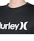 ハーレー（HURLEY）ラッシュガード 半袖 Tシャツ RASH ONE AND ONLY TEE MRG2310032-BLK 速乾 UVカット