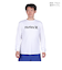 ハーレー（HURLEY）UPF50+ 軽量 速乾 ストレッチ ラッシュガード 長袖 RASH ONE AND ONLY MRG2310033-WHT