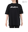 ルーカ（RVCA）ラッシュガード 半袖 RG ショートスリーブ Tシャツ BE04C855 BLK