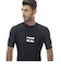 ビラボン（BILLABONG）ラッシュガード 半袖 ハイネック BE011850 BLK