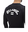 ビラボン（BILLABONG）ラッシュガード 長袖 UVカット 紫外線カット FRONT ZIP BE01A851 BLK
