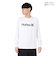 ハーレー（HURLEY）ファントム ラッシュガード ワンアンドオンリー 長袖 Tシャツ MSRG251008-WHT