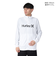 ハーレー（HURLEY）長袖 ファントム ラッシュガード ワンアンドオンリー フルジップ ジャケット MSRG251012-WHT