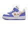 ナイキ（NIKE）ベビー スニーカー スポーツシューズ コート ボロー LOW FL TD ホワイト ブルー IQ0877-100 カジュアル シューズ