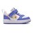 ナイキ（NIKE）ベビー スニーカー スポーツシューズ コート ボロー LOW FL TD ホワイト ブルー IQ0877-100 カジュアル シューズ