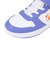 ナイキ（NIKE）ベビー スニーカー スポーツシューズ コート ボロー LOW FL TD ホワイト ブルー IQ0877-100 カジュアル シューズ