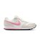 ナイキ（NIKE）スニーカー スポーツシューズ MD ランナー 2 ホワイト ピンク 749869-106 スポーツ カジュアル シューズ