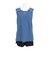 ナイキ（NIKE）水着 レディース 水泳 ナチュラルスタイルセパレーツ ブルー×ブラックM-LLサイズ 2993156-010