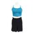 ナイキ（NIKE）水着 レディース 水泳 ナチュラルスタイルセパレーツ 黒 ブラック M-LLサイズ  2993156-009