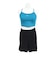 ナイキ（NIKE）水着 レディース 水泳 ナチュラルスタイルセパレーツ 黒 ブラック M-LLサイズ  2993156-009