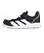 アディダス（adidas）ジュニア スポーツシューズ ベルクロ ベルト付き スニーカー ファイト EL K ブラック ホワイト NSZ68-JQ9517 シュ…