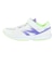 ニューバランス（new balance）ジュニア ベルクロスニーカー フラッシュ v7 H&L バンジーレース ホワイト PFLSJ5PC M