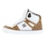 ディーシーシューズ（DC SHOES）スニーカー ボーダーシューズ ピュア ハイトップ SE SN ホワイト ブラウン 26SPDM261303WBG スポー…
